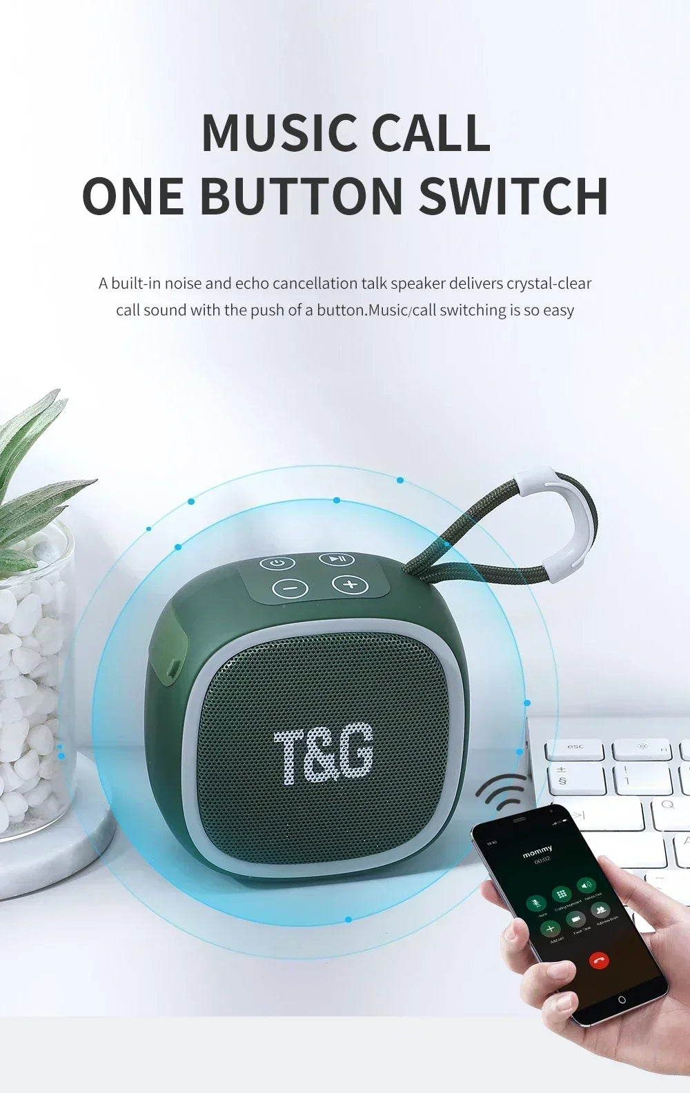 Outdoor Bicycle Riding TG659 T&G Portable Bluetooth Speaker Wireless Mini Bass FM Radio Soundbar Boombox Waterproof Loudspeaker