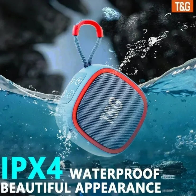 Outdoor Bicycle Riding TG659 T&G Portable Bluetooth Speaker Wireless Mini Bass FM Radio Soundbar Boombox Waterproof Loudspeaker