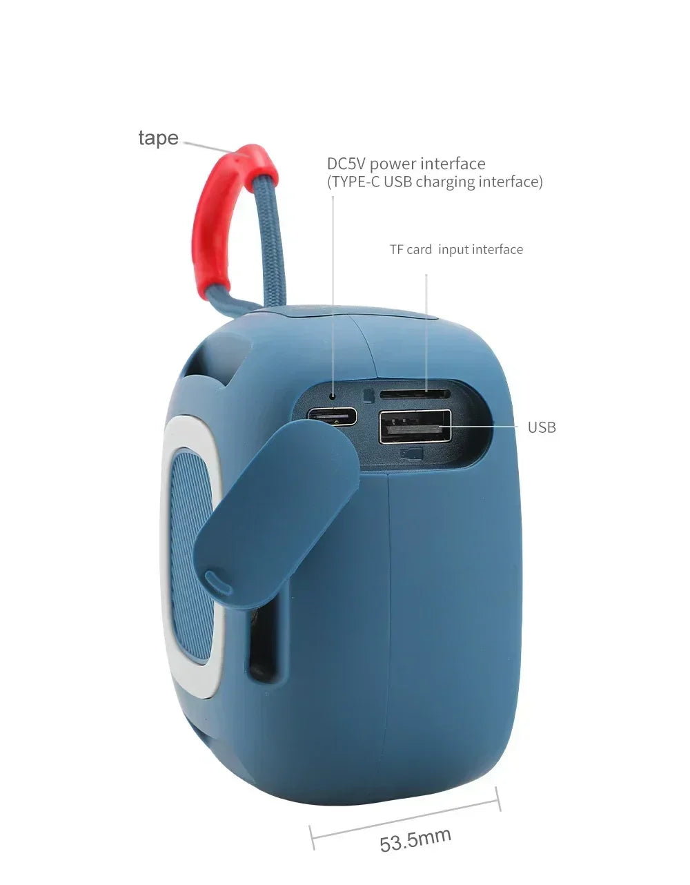 Outdoor Bicycle Riding TG659 T&G Portable Bluetooth Speaker Wireless Mini Bass FM Radio Soundbar Boombox Waterproof Loudspeaker