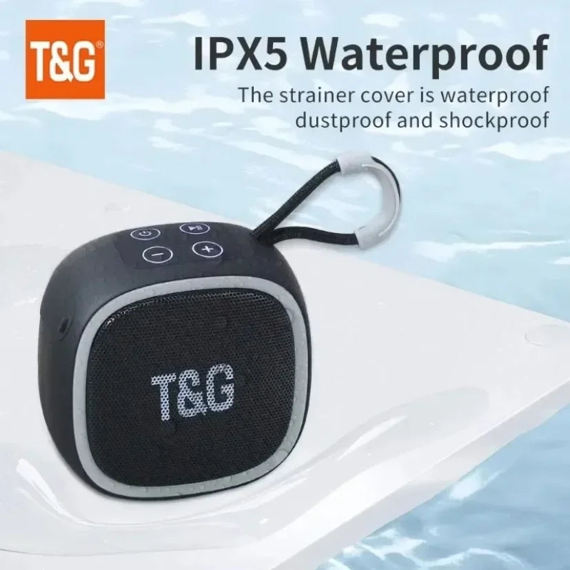 Outdoor Bicycle Riding TG659 T&G Portable Bluetooth Speaker Wireless Mini Bass FM Radio Soundbar Boombox Waterproof Loudspeaker