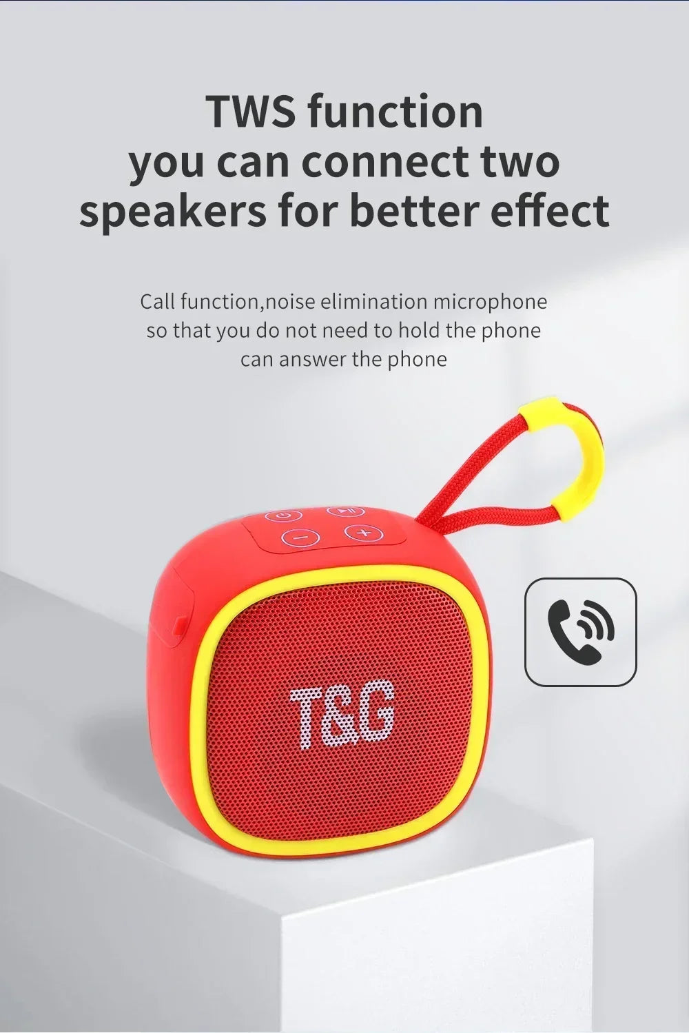 Outdoor Bicycle Riding TG659 T&G Portable Bluetooth Speaker Wireless Mini Bass FM Radio Soundbar Boombox Waterproof Loudspeaker